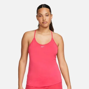 Koszulka Sportowa Damska na Ramiączkach Tank Top Nike Dri-fit One Elastika - Koszulki sportowe damskie - miniaturka - grafika 1