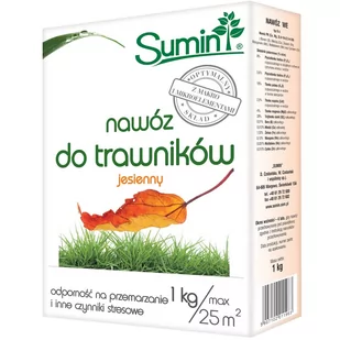 Sumin NAWÓZ DO TRAWNIKÓW JESIENNY 1KG OPTYMALNY SKŁAD - Nawozy ogrodnicze - miniaturka - grafika 1