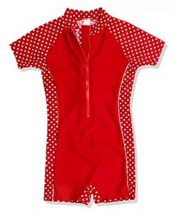 Playshoes Jednoczęściowy kostium kąpielowy dla dzieci, ochrona przed promieniowaniem UV, strój kąpielowy, w kropki, 74-80 - Stroje kąpielowe - miniaturka - grafika 1