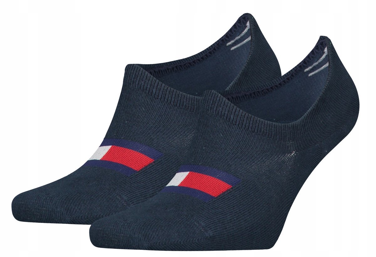 Tommy Hilfiger Skarpety Męskie Stopki 35-38 Granat