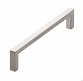 Zawiasy, okucia i inne akcesoria - Uchwyt meblowy podłużny 2108 128 Srebrny Polerowany - miniaturka - grafika 1