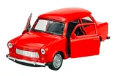 Samochody i pojazdy dla dzieci - WELLY TRABANT 601 CZERWONY 1:34 SAMOCHÓD NOWY METALOWY MODEL - miniaturka - grafika 1