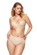 Biustonosze - Zara/B3 biustonosz półusztywniany (kolor beżowy, rozmiar 70F) - miniaturka - grafika 1