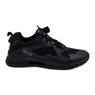Sneakersy damskie półbuty Big Star LL274372 czarne - Półbuty damskie - miniaturka - grafika 1