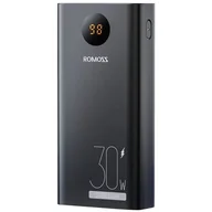 Powerbanki - Romoss Powerbank PEA30 30000mAh Czarny - miniaturka - grafika 1