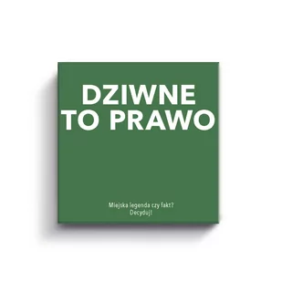 Tactic Gift Games: Dziwne to prawo - Gry planszowe - miniaturka - grafika 1