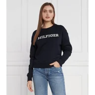 Bluzy damskie - Tommy Hilfiger Bluza EMB | Regular Fit - miniaturka - grafika 1