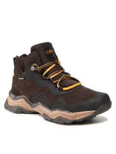 Buty zimowe męskie - CMP Trekkingi Gimyr Hiking Shoe Wp 31Q4987 Brązowy - grafika 1