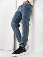 Spodnie męskie - Dstreet Męskie spodnie jeansowe Brutazilla denim 32 - miniaturka - grafika 1
