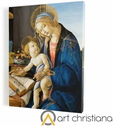 Matka Boża - obraz religijny na płótnie canvas - Ikony i obrazy sakralne - miniaturka - grafika 1