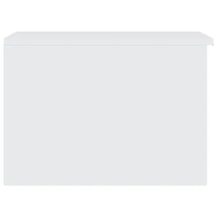 Lumarko Stolik kawowy, biały, 50x50x36 cm, materiał drewnopochodny - Ławy i stoliki kawowe - miniaturka - grafika 8