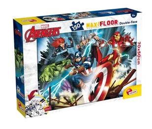 Puzzle dwustronne, Lisciani, Avengers, 150 el. - Puzzle - miniaturka - grafika 1