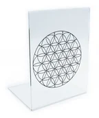 Podpórki do książek - Podpórka do książki z plexi 2mm - Kwiat Życia - miniaturka - grafika 1