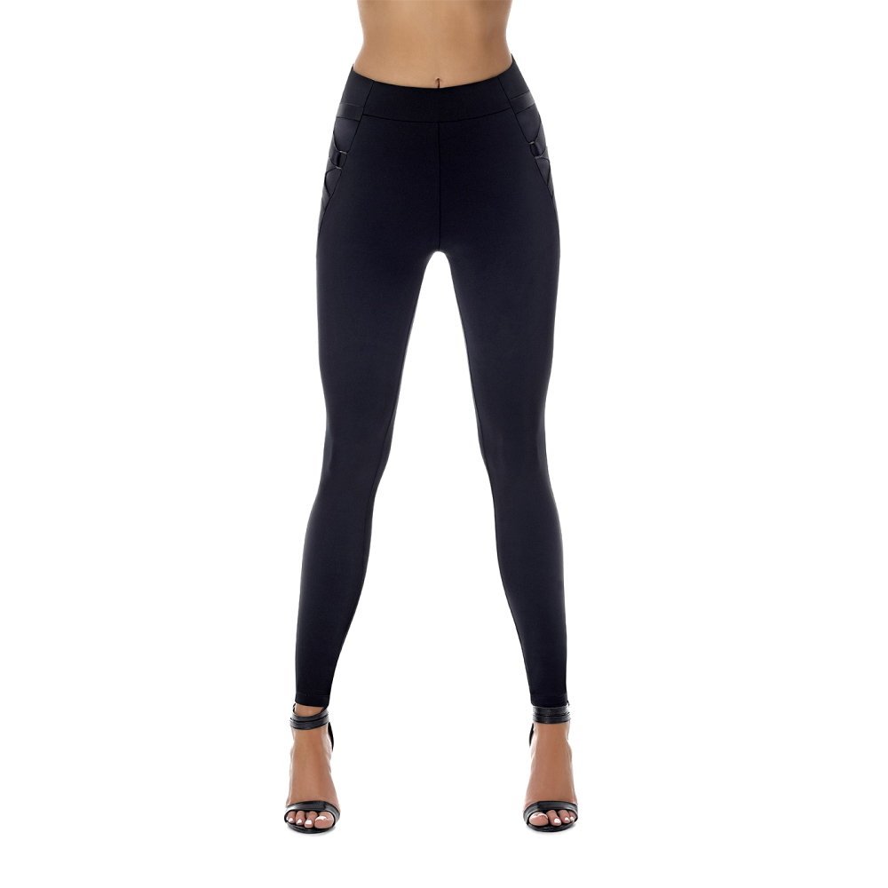 Legginsy damskie BAS BLEU Lindsey Black, Czarny, XXL