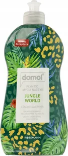 DOMOL Jungle World skoncentrowany płyn do mycia naczyń 500 ml - Płyny do naczyń - miniaturka - grafika 1