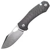 Scyzoryki - Giant Mouse ACE Atelier („Mini-Grand”) CF / Satynowy Elmax / Niebieski Ano Ti Backspacer ATELIER-CAR - miniaturka - grafika 1