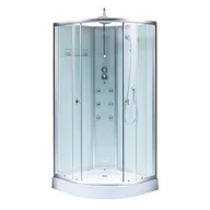 Kabiny z hydromasażem - Kabina prysznicowa z hydromasażem 80x80 WSH-7703A - miniaturka - grafika 1