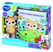 Zabawki sensoryczne - Vtech baby Miękka książka sensoryczna - zabawka - miniaturka - grafika 1