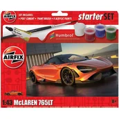 Kolekcjonerskie modele pojazdów - Samochód AIRFIX Starter Set McLaren 765LT A55006 - miniaturka - grafika 1