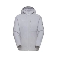 Kurtki męskie - Mammut Arctic Iv Ml męska kurtka damska z kapturem, Platinum Melange, XL - miniaturka - grafika 1