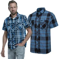 Odzież taktyczna i umundurowanie - Koszula z krótkim rękawem BRANDIT Roadstar - indygo L - miniaturka - grafika 1