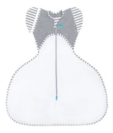 Akcesoria do karmienia - Love to Dream Otulacz SWADDLE UP 50/50 do użycia z ortezą stawu biodrowego - szary L LTD-L2001111GRL - miniaturka - grafika 1