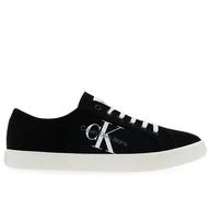 Trampki męskie - Buty Calvin Klein Jeans Essential Vulcanized 1 YM0YM00306-BDS - czarne - miniaturka - grafika 1