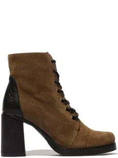 Fly London Damskie botki Sony989fly, Szarobrązowy czarny, 37 EU - Botki damskie - miniaturka - grafika 1