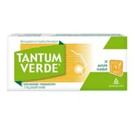 Przeziębienie i grypa - TANTUM Verde 3mg Miodowo-pomarańczowe, 20 pastylek - miniaturka - grafika 1
