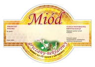 Akcesoria do hodowli zwierząt - Etykiety na Miód Gryczany (100szt) - miniaturka - grafika 1