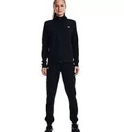 Spodnie damskie - Under Armour Spodnie damskie UA Tricot Tracksuit, czarne, 1365147, rozmiar LG - miniaturka - grafika 1