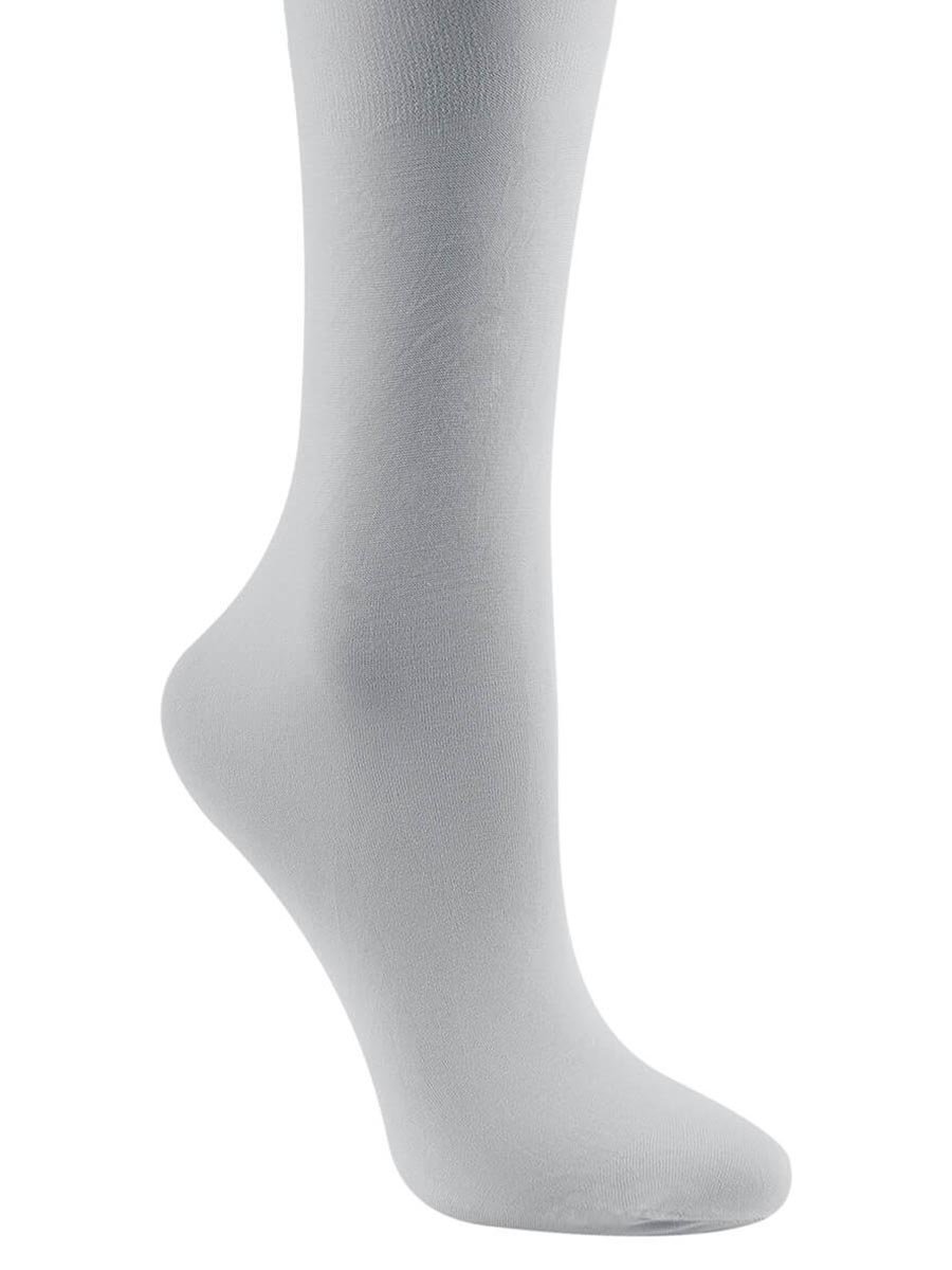 Dziewczęce rajstopy mikrofibra gładkie 40 DEN popielate Be Snazzy r.152/158