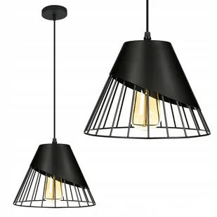 Lampa Wisząca Sufitowa Żyrandol Plafon Loft Led - Lampy sufitowe - miniaturka - grafika 1