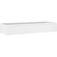 Szafki łazienkowe - Mexen Rivel szafka łazienkowa podumywalkowa 140 cm, 1 szuflada, ryflowana , biała mat - 91A20-14023-1-BF01 - miniaturka - grafika 1