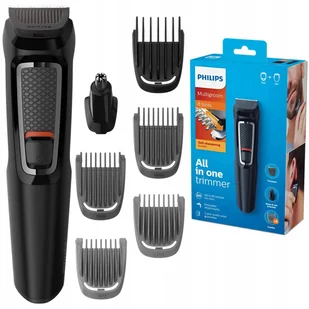 Maszynka Trymer Do Włosów Brody Nosa Philips Multigroom 8 Nasadek - Trymery - miniaturka - grafika 1