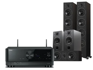 Kino domowe Yamaha RX-V4A + Diva 6 + 3 + 7 - Kino domowe - miniaturka - grafika 1
