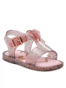 Melissa Sandały Mini Mar Sandal Jelly 33545 Różowy 7909806160884 19 1/2, 21, 22 1/2, 24, 25 1/2, 27 - Buty dla dziewczynek - miniaturka - grafika 1