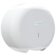 Dozowniki papieru i mydła dla firm - Podajnik do Papieru Toaletowego MAXI Jumbo Kolor Biały ECO LUXE CP3007B-L LOSDI - miniaturka - grafika 1