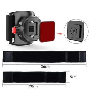 Opaska na rękę ramię na telefon do biegania sport uchwyt do telefonu zaczep klips TSA1 Armband czarny - Etui i futerały do telefonów - miniaturka - grafika 5
