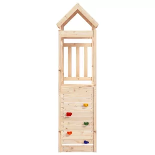Domek do placu zabaw ze ścianką wspinaczkową, 53x110,5x214 cm Lumarko! - Place zabaw - miniaturka - grafika 4