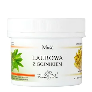 FARMVIX FarmVix Maść Laurowa z Gojnikiem 150ml 021FAXMASLG - Żele i maści lecznicze - miniaturka - grafika 1