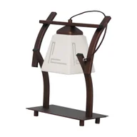 Dom i wnętrze OUTLET - Lampka stołowa K-4998 BRĄZ (｡◕‿◕｡) - miniaturka - grafika 1