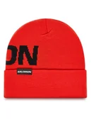 Czapki narciarskie - Salomon Czapka Hermitage LC2302900 Czerwony - miniaturka - grafika 1