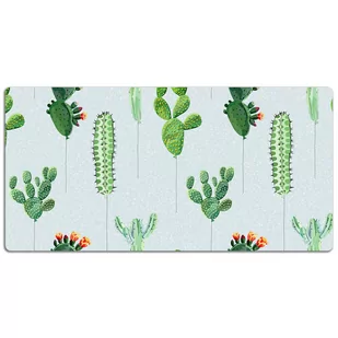 Ochronna mata podkładka na biurko Kaktusy 120x60 cm, Dywanomat - Podkładki na biurko - miniaturka - grafika 1
