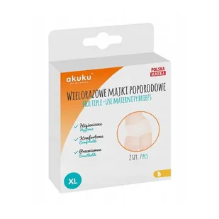 Akuku Majtki siateczkowe wielorazowe XL - Bielizna lecznicza - miniaturka - grafika 5