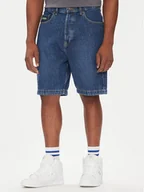 Spodenki męskie - DC Szorty jeansowe Worker ADYDS03020 Niebieski Baggy Fit - miniaturka - grafika 1