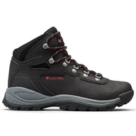 Buty trekkingowe damskie - Buty Columbia Newton Ridge Plus Waterproof Hiking 1424692010 - czarne - miniaturka - grafika 1