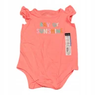 Body dla niemowląt - Body niemowlęce różowe z napisem "Ray of Sunshine" r. 2M Okie Dokie - miniaturka - grafika 1