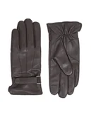 Rękawiczki - Calvin Klein Rękawiczki Męskie K50K512384 Brązowy - miniaturka - grafika 1