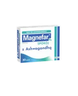 Układ nerwowy - Magnefar B6 Spokój z ashwagandhą, 30 tabletek - miniaturka - grafika 1